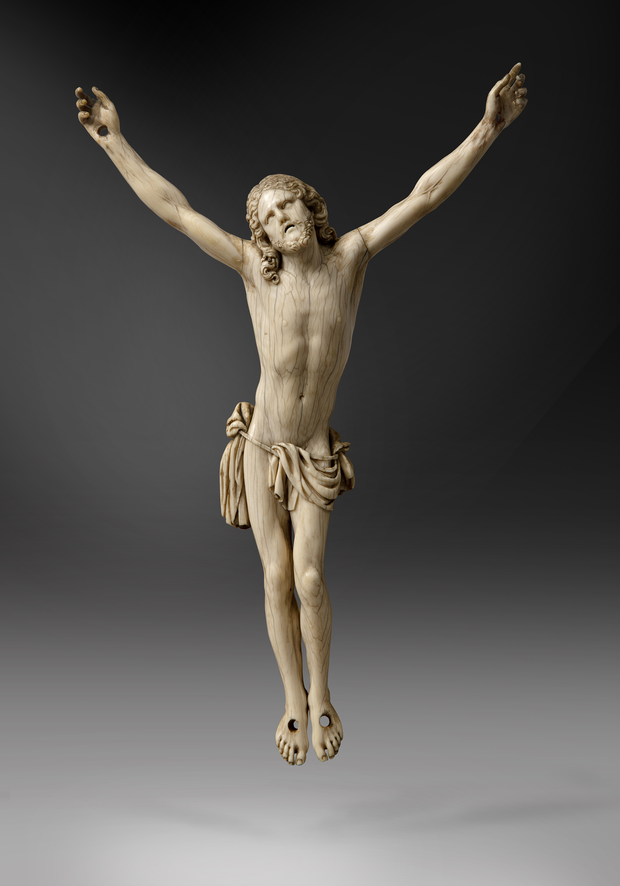 Italian Baroque Ivory of Christ Crucified  Attributed to Giovanni Antonio Gualterio (active Rome 1582 - 1620)